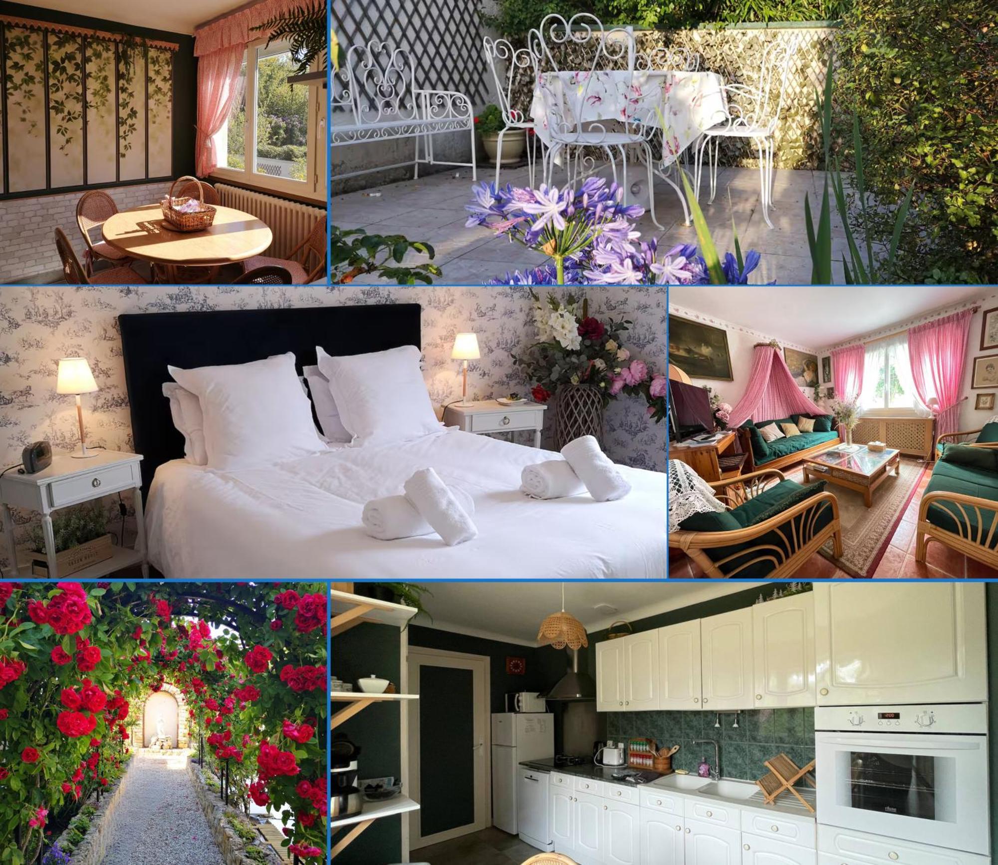La Roseliere Maison Plain Pied Confortable Belle Decoration Jardin Magnifique 10 Mn A Pied Centre Ville Bayeux Proche Plages Du Debarquement Экстерьер фото